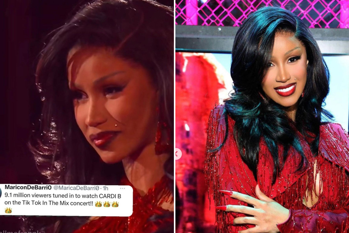 Cardi B Shows Love To Her Fans After Ruling The Stage At TikTok's Live ...