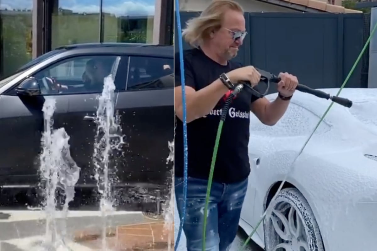 Die Geissens Doppelt Kurios So Wascht Robert Geiss Seine Luxus Autos Tag24