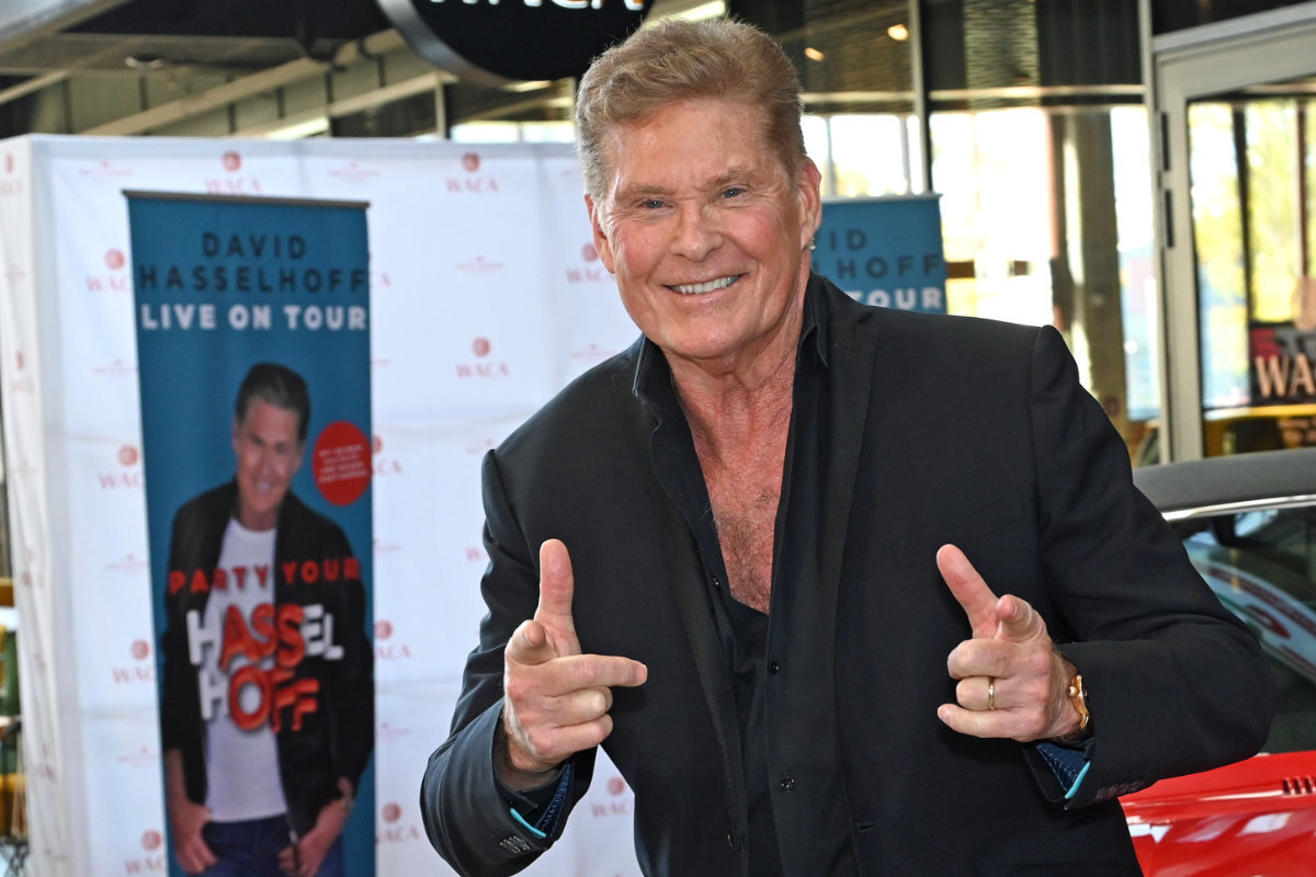 David Hasselhoff will bald in Deutschland auf Tour gehen!