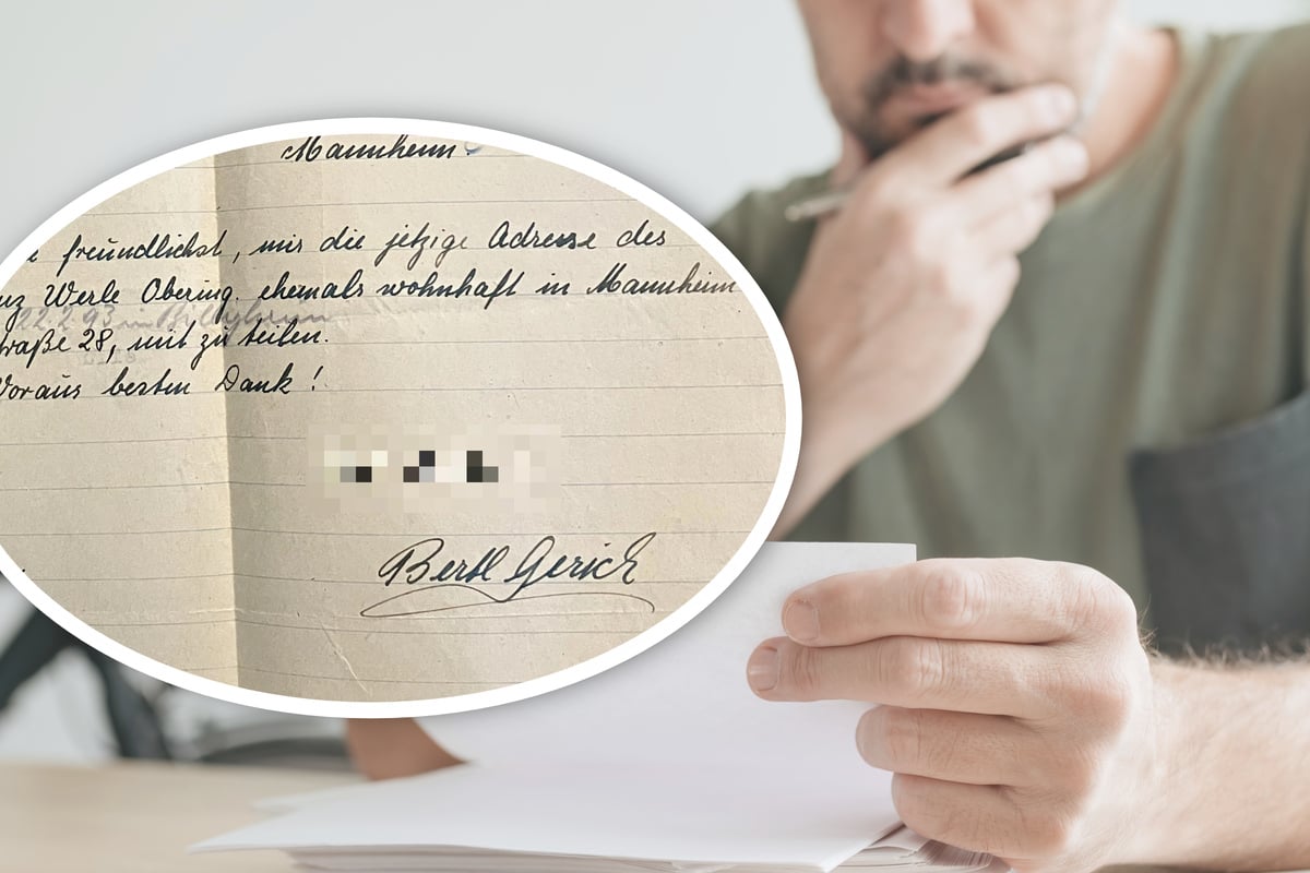 US-Amerikaner findet Brief seiner deutschen Uroma: Der Inhalt wirft eine Frage auf!
