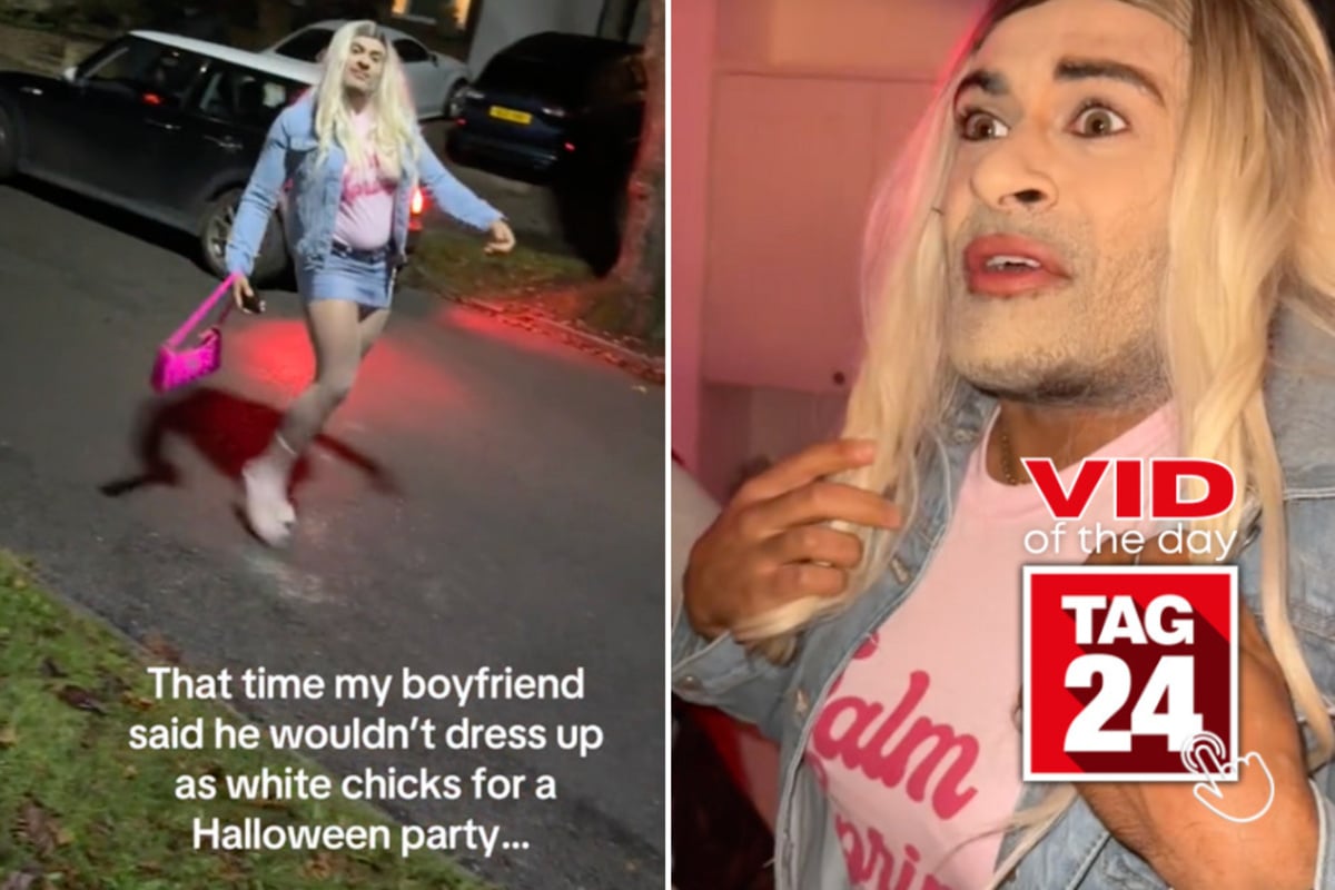 Viral Video of the Day for October 20, 2024 Boyfriend goes all out for