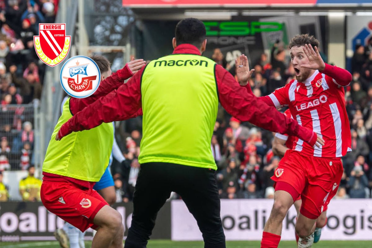 Energie Cottbus gegen Hansa Rostock im Liveticker: Der Ball rollt im Ostderby!