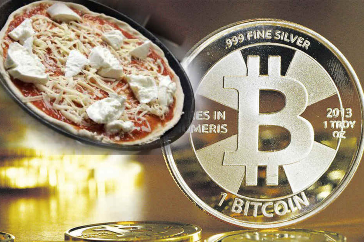 pizza betalen met bitcoins rate