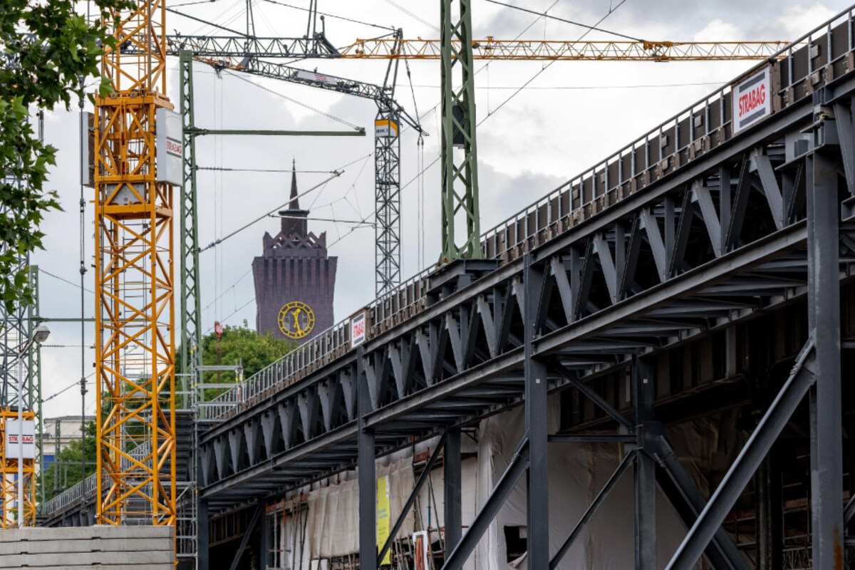 Ende der Arbeiten am Chemnitzer Viadukt in greifbare Nähe: Zugverkehr wieder zweigleisig