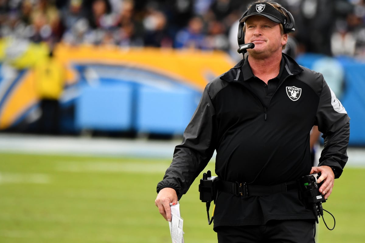 Jon Gruden Under Fire for Leaked Email Containing 'Racist' Language