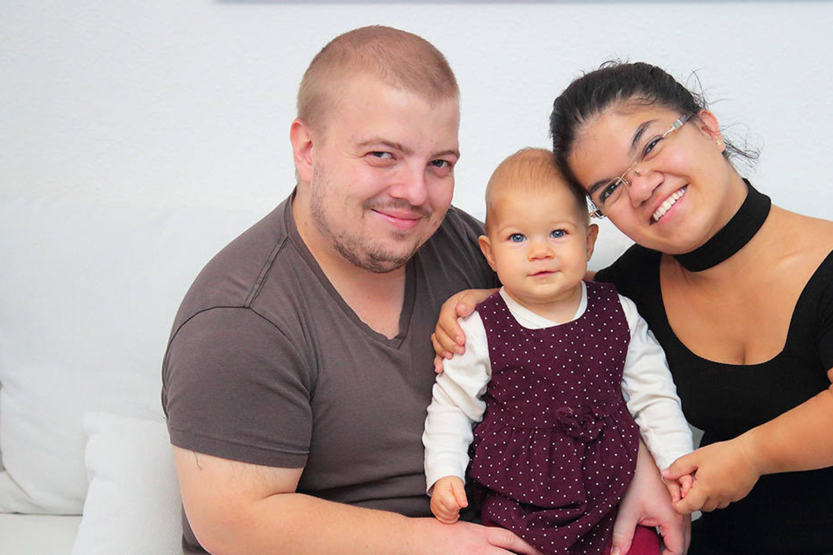 Unser Baby wächst bald über uns hinaus! Das große Glück dieser kleinen Sachsen