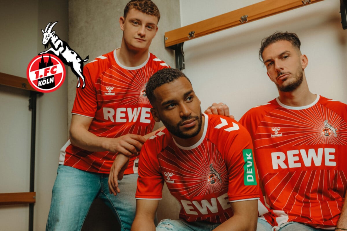Ganz in Rot zum Gastspiel: 1. FC Köln präsentiert neues Auswärtstrikot