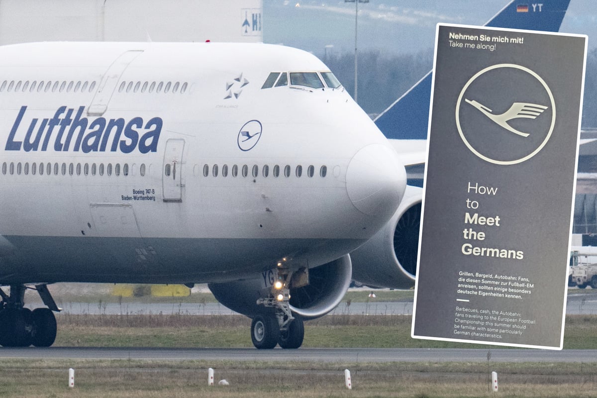 "Sprecht über Leichen": Lufthansa gibt EM-Fans kuriose Deutschland-Tipps!