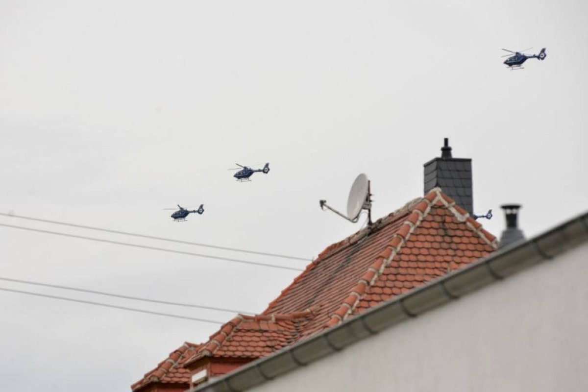 Warum fliegen so viele Hubschrauber über Dresden?