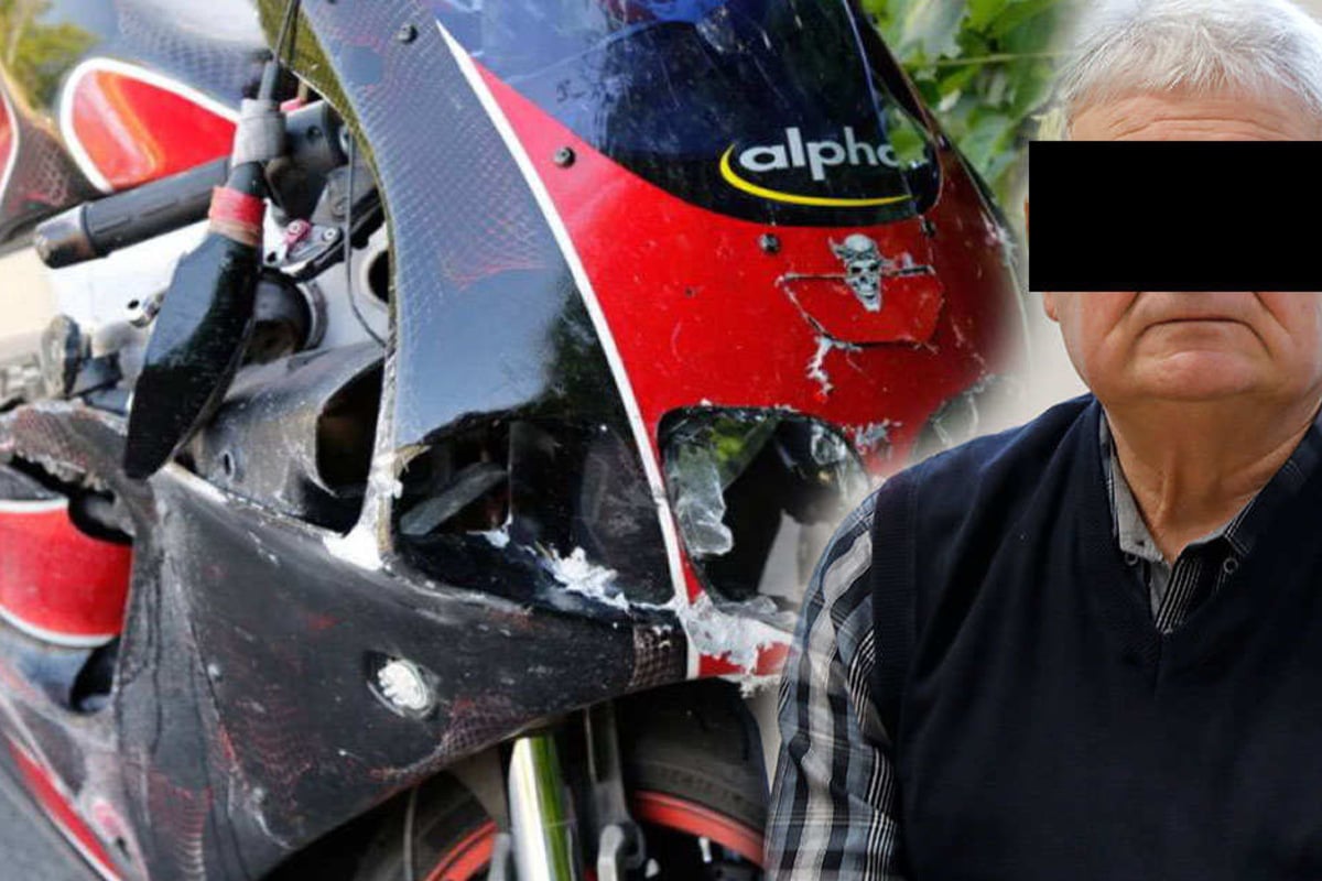 HorrorCrash! Er fuhr mit seinem Fahrrad einen Biker tot