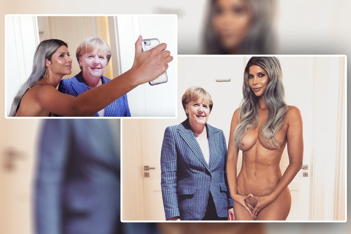 Angela Merkel  nackt