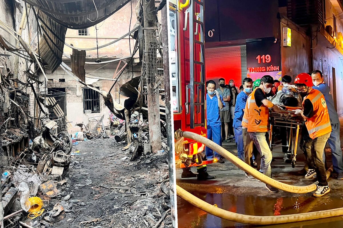 14 Tote bei verheerendem Feuer in mehrstöckigem Wohnhaus