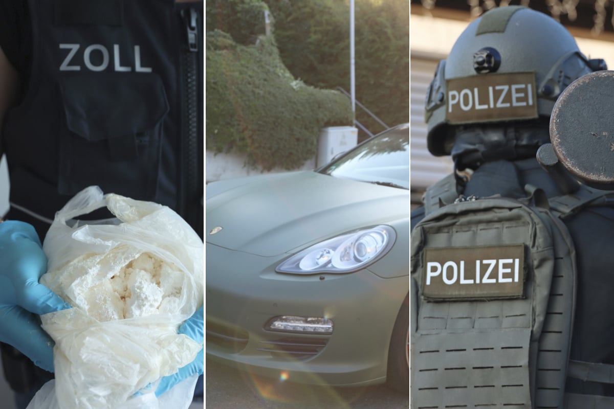 Waffen, Drogen und jede Menge Luxus: Polizei nimmt Dealerbande hoch!