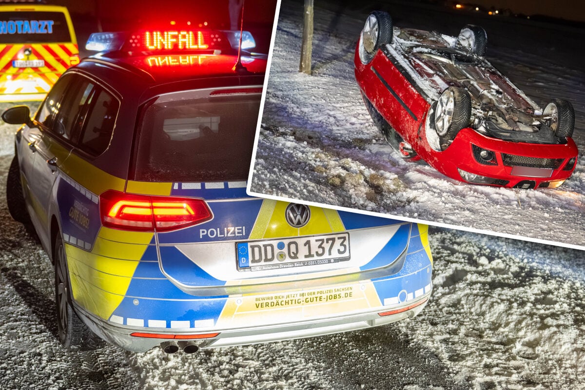 Zu-schnell-bei-Gl-tte-unterwegs-Seat-berschl-gt-sich-und-landet-auf-Dach