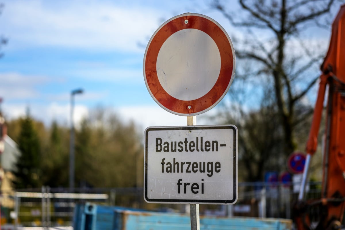 Baustellen in Chemnitz: Mehrere Vollsperrungen in der kommenden Woche