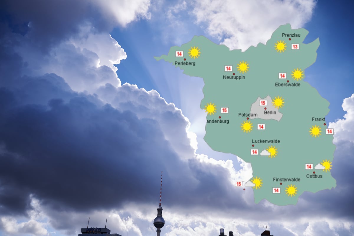 April-Wetter in Berlin und Brandenburg: Auf sonnigen Samstag folgen Wolken und Regen