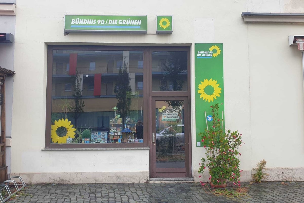 Attacke auf Grünen-Büro in Striesen: Paketbote alarmiert Partei!