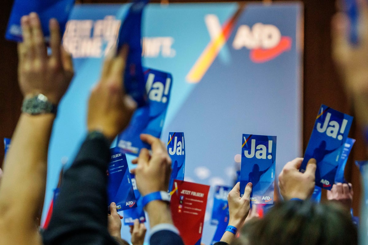 Hitler-Imitator? Skurriler Auftritt sorgt für Verwirrung bei AfD-Jugendkongress