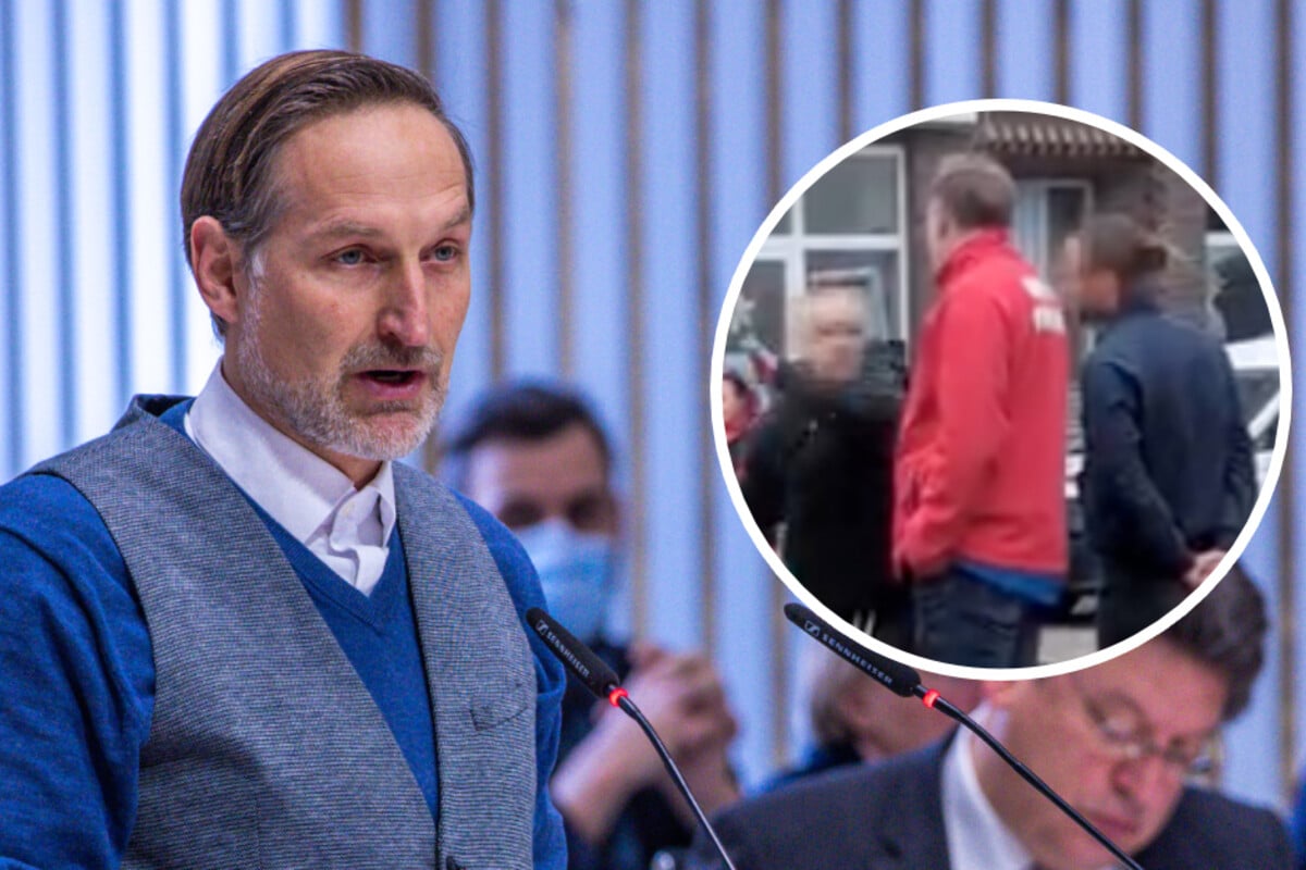 Linken-Politiker an Infostand attackiert: Polizei nimmt jungen Mann fest