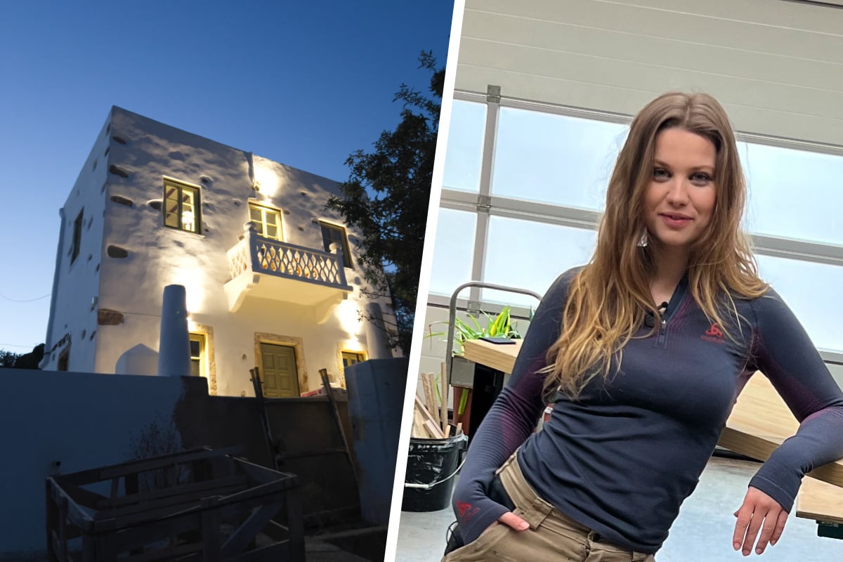 Junge Tischlerin ging in der Ausbildung durch die Hölle: Jetzt hat sie ein Traumhaus in Griechenland