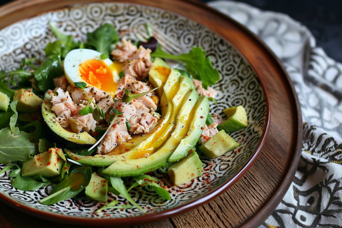 Rezept des Tages: Thunfischsalat mit Avocado und Ei
