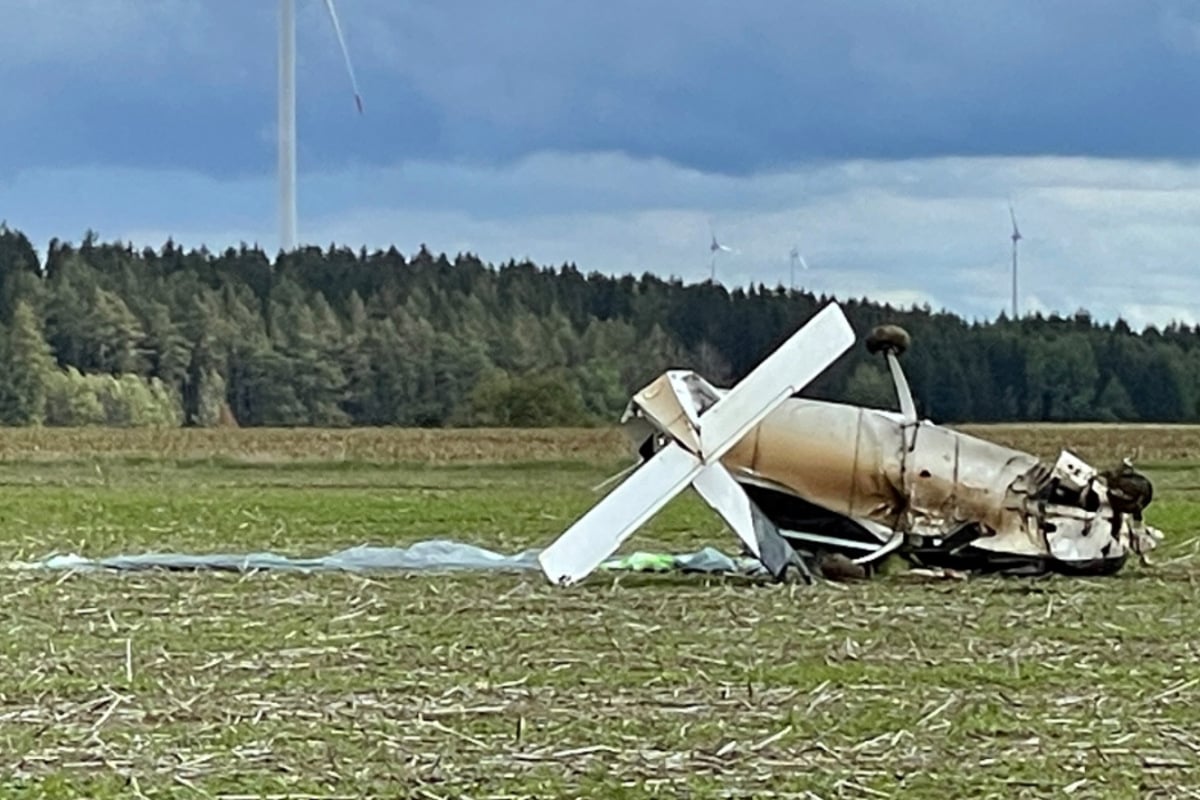 Pilot Stirbt Bei Absturz Eines Kleinflugzeugs