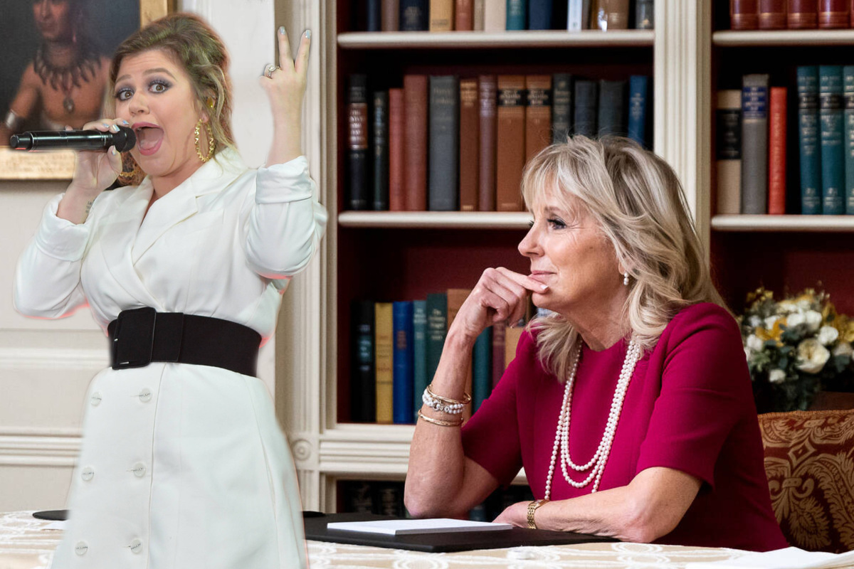 Jill Biden gives divorce advice in exclusive interview with Kelly Clarkson(02)