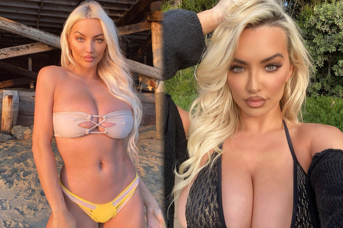 Lindsey Pelas ist gestalltet und sportlich Lindsey Pelas ist gestalltet und sportlich