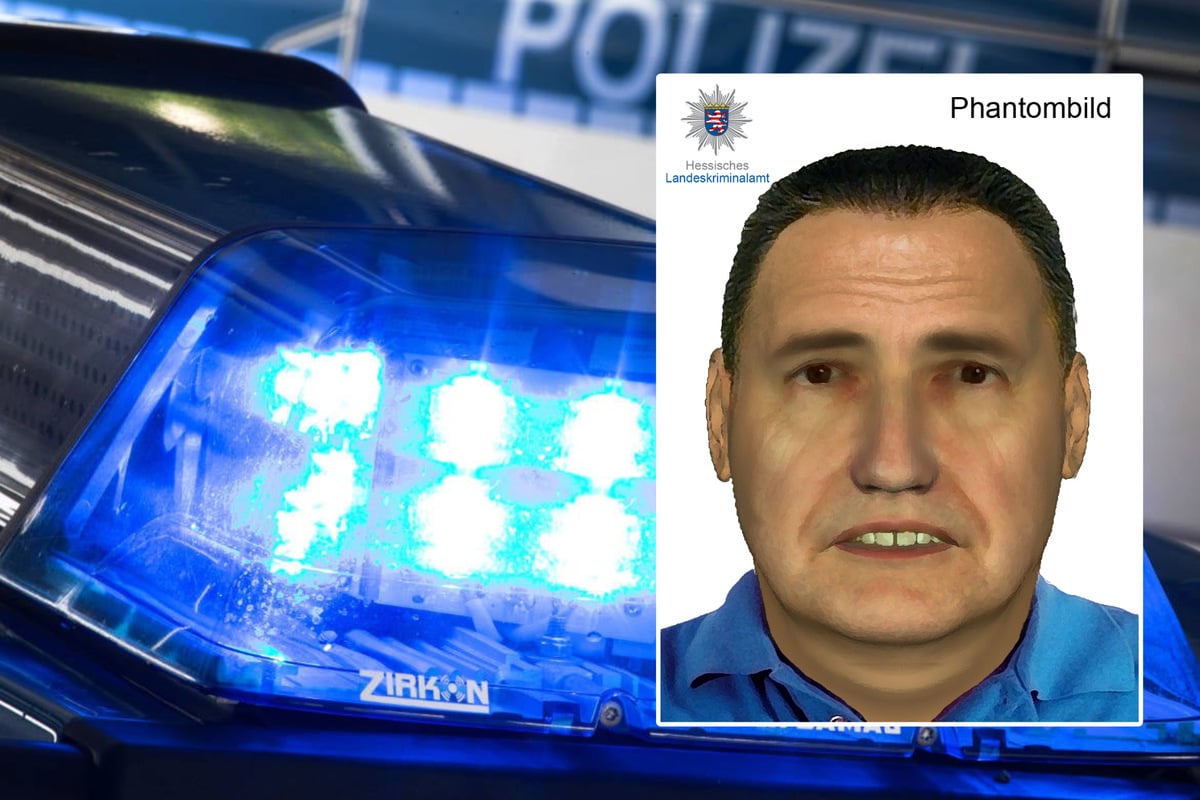 Versuchtes Sexualdelikt in südhessischem Waldgebiet: Polizei fahndet mit Phantombild!