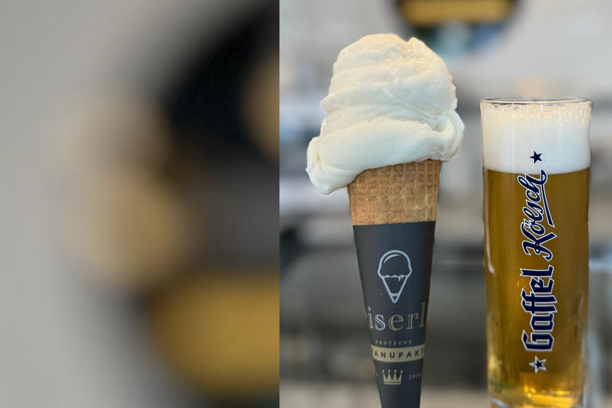 Kölsch in der Waffel: Brauerei sorgt mit neuer Eiskreation für Furore!