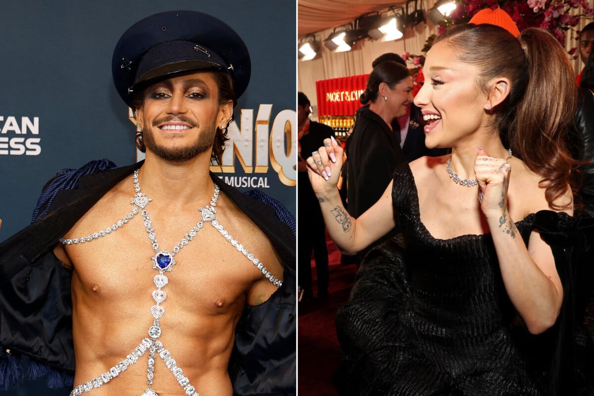 Ariana Grande gushes over brother Frankie's hit Broadway show Titanique ahead of Tony Awards