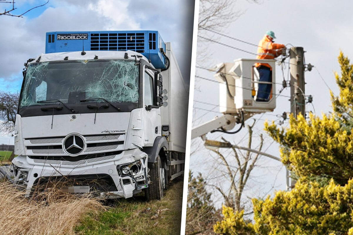 Storm low Ylenia in Saxony: power failure affects thousands of customers