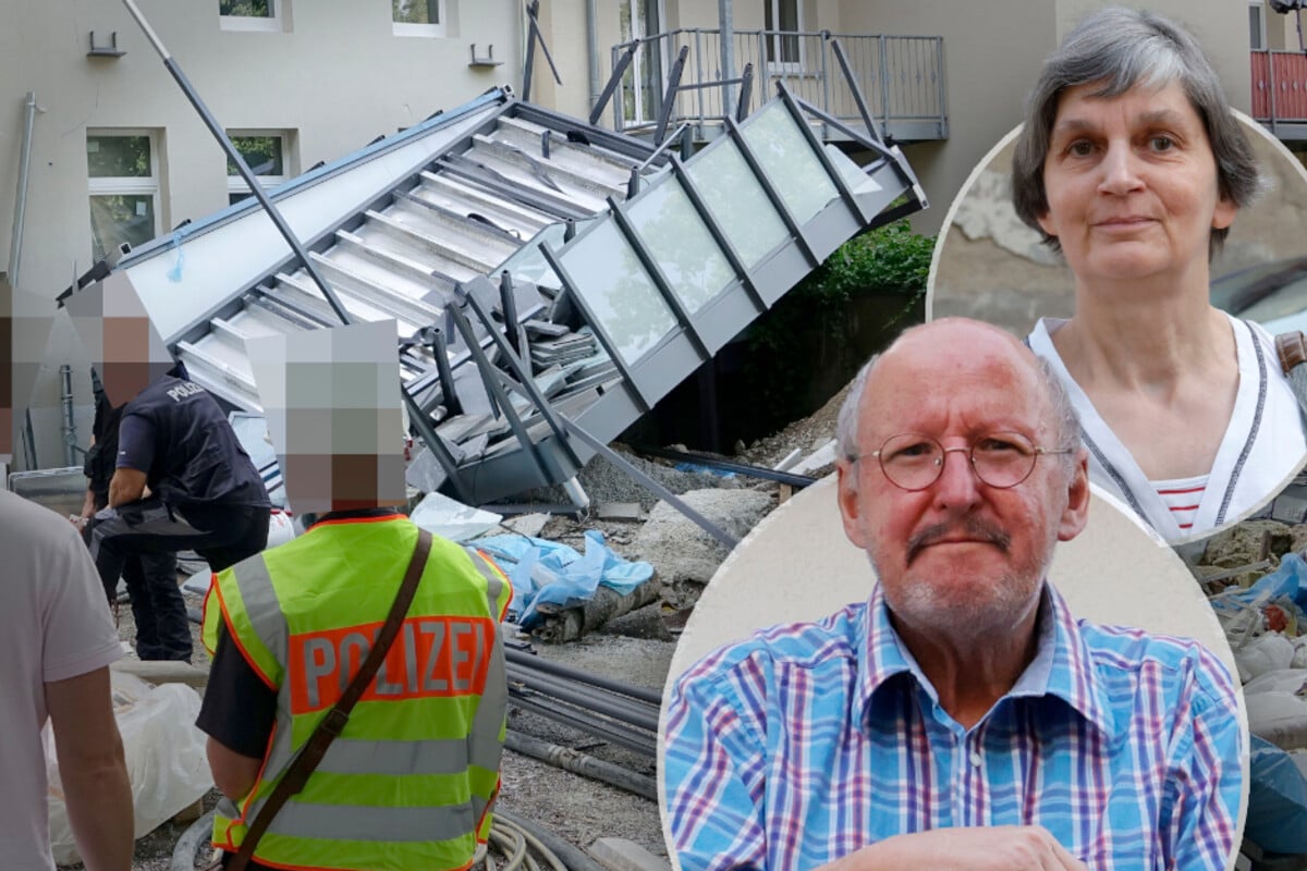 Dramatischer Balkonsturz in Chemnitz: Anwohner schockiert