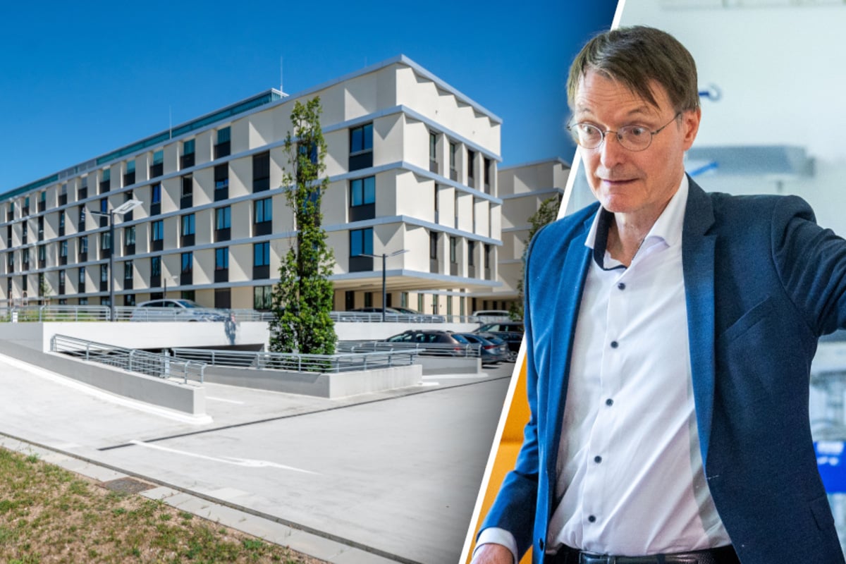 Klinik-Neubau in Chemnitz eröffnet: Karl Lauterbach bei Festakt dabei