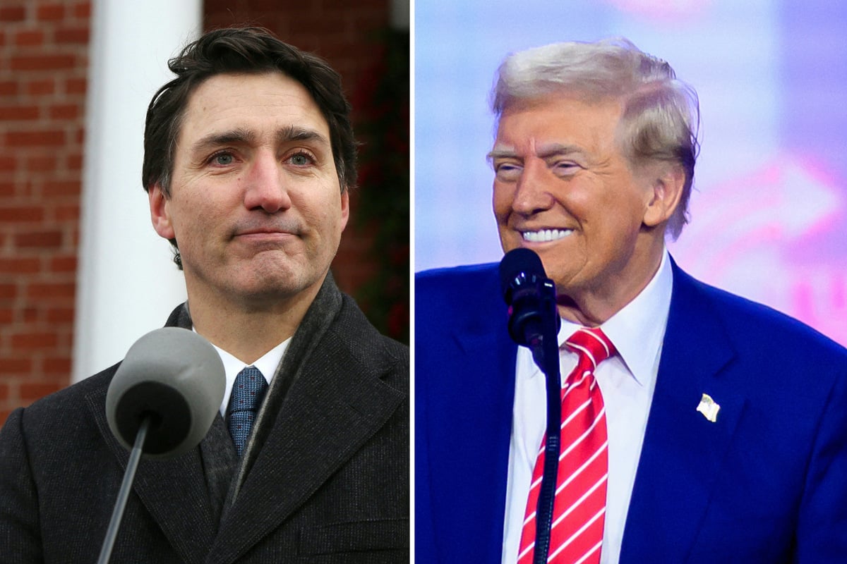 Trump calls for Canada to 51st state as Trudeau resigns "What a