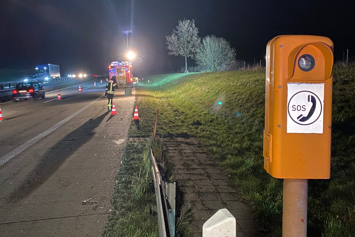 Nach Unfall Auf Der A93: Mann (†65) Steigt Aus Auto Und Wird überfahren