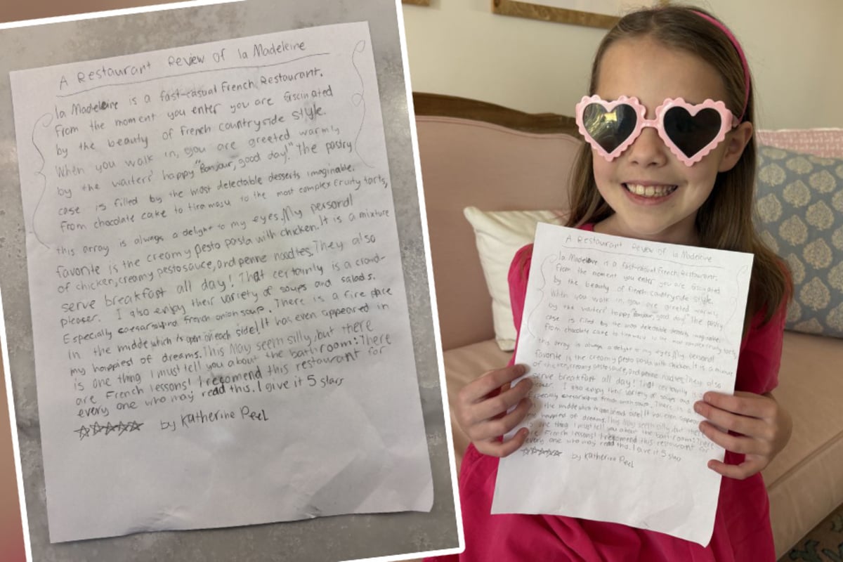 Mädchen (9) schreibt Schülerzeitungs-Bericht über Bäckerei, danach erhält sie besondere Ehre