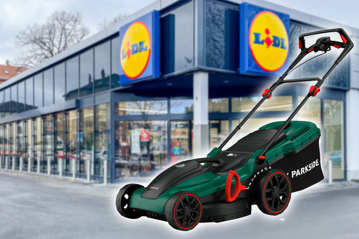 Lidl verkauft diesen Rasenmäher am Samstag (26.3.) zum mega Preis