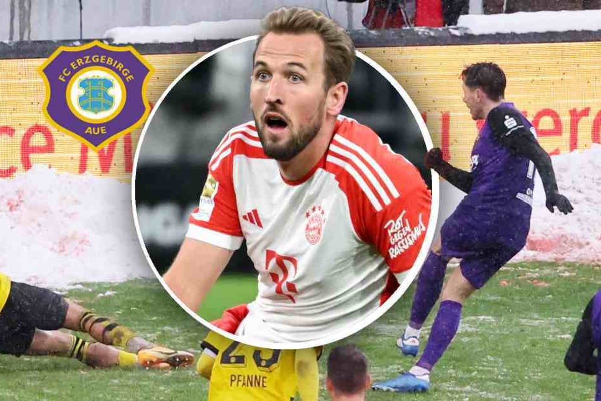 Erzgebirge Aue Kurioser Vergleich zwischen Marcel Bär und Harry Kane