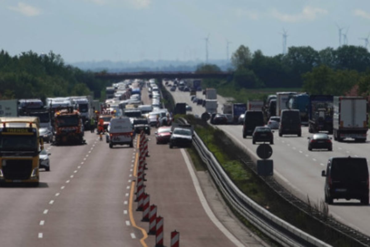 Unfall bei Leipzig: A9 wieder freigegeben