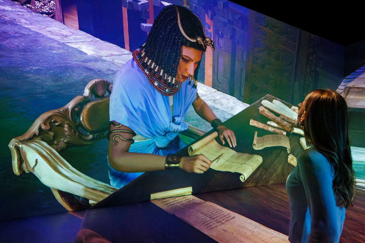 Kleopatra-Ausstellung feiert Premiere: 