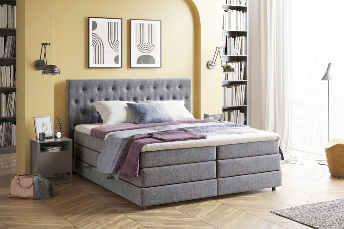 Roller in Heuchelheim verkauft dieses Boxspringbett gerade Knüllerpreis