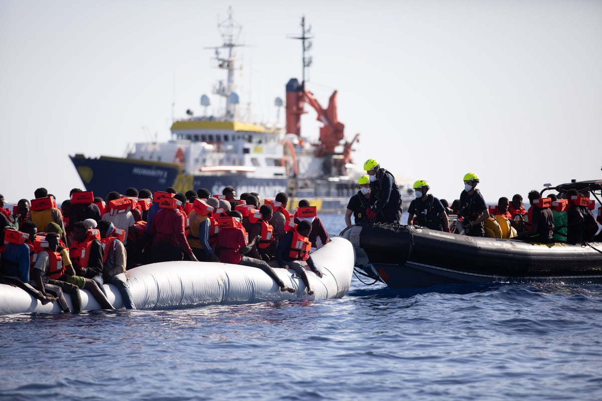 Føderale myndigheter ber Italia om hjelp: 180 mennesker reddet til sjøs ombord på «Humanity 1»