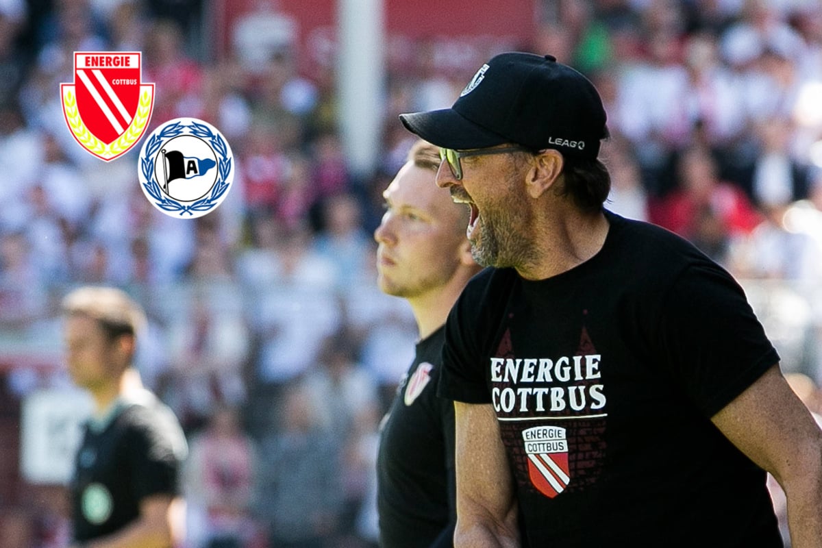 Bitterer Start für Energie: Erst sieht Wollitz Rot, dann klaut ein Ex-Dynamo Cottbus die Punkte!