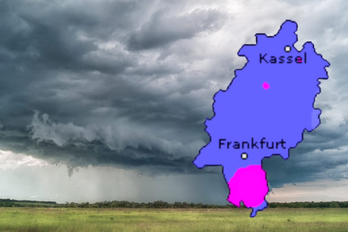 Weather service warning Extreme storms possible in Frankfurt and Hesse
