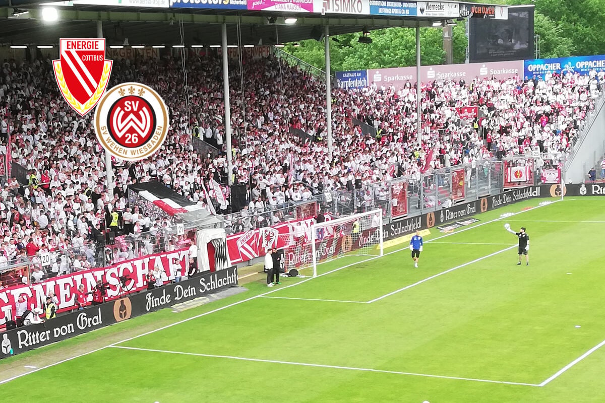 Cottbus-Showdown live: Energie unter Schock, Wiesbaden trifft!