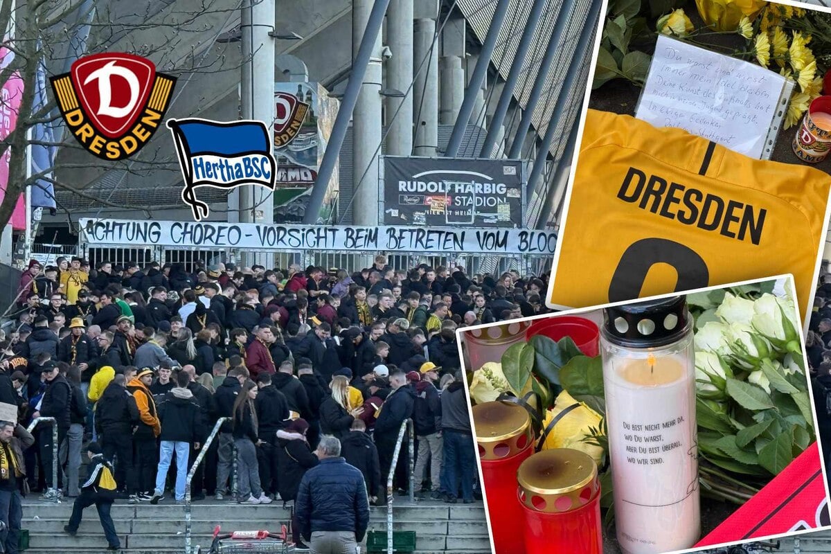 Dynamo gegen Hertha BSC live: Gedenkort für Hansi Kreische (†78) füllt sich, Fans kündigen Choreo an!