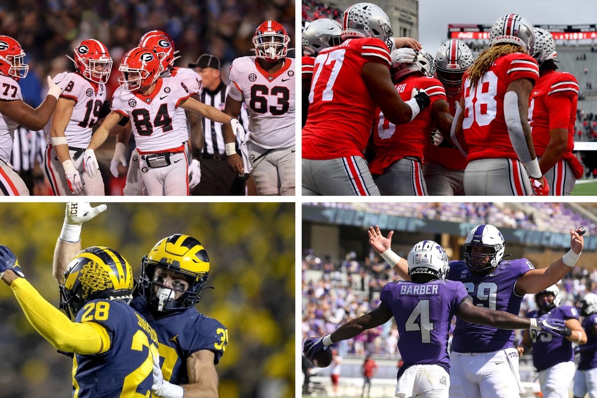 College football Top 4 teams remain in good standing at CFP selection
