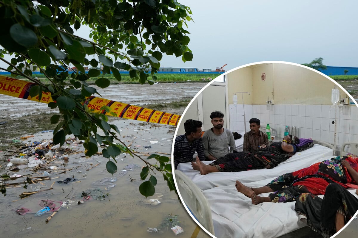 Todes-Drama nach Guru-Predigt: Über 120 Menschen sterben bei Massenpanik!