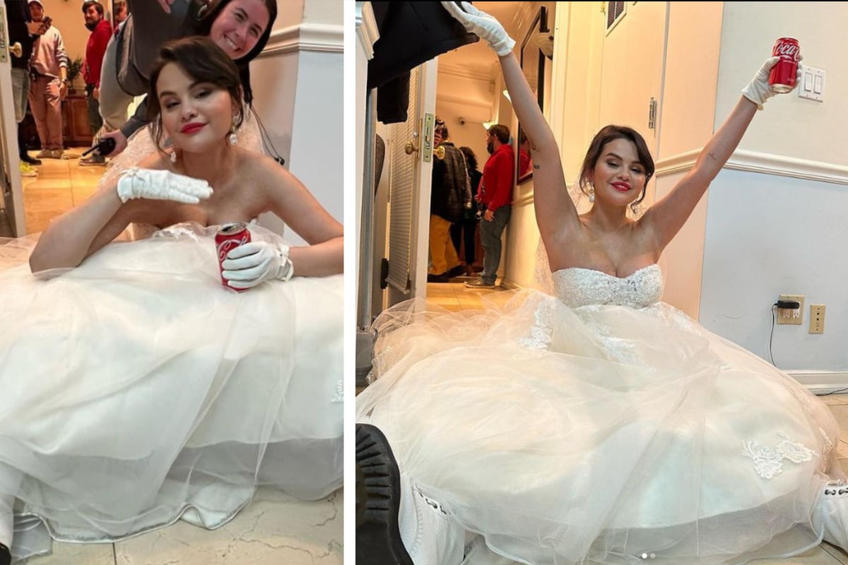 Selena Gomez Shocks Fans With Wedding Dress Photo On Instagram